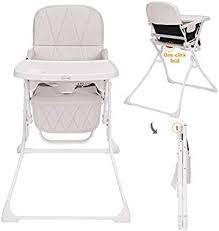 han mm baby folding high chair one click fold save space small apartment infant chair removable tray dish baby high chair portable high chairs high chair