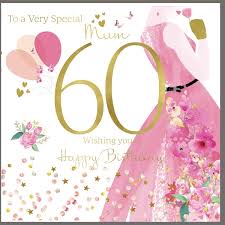 Deliver it yourself or add collaborators to make it an online group card. 60th Birthday Card For A Very Special Mum Polkadot Stripes