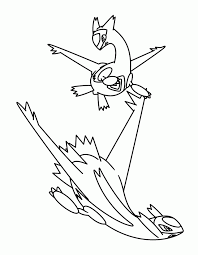 Latios looks similar to latias, though he is blue and a bit larger; Penguin Coloring Sheets Pokemon Coloring Pages To Print Club Coloring Home