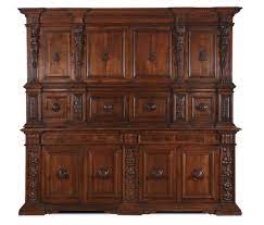 Grande Credenza In Noce A Due Corpi Toscana Tuscanyagriturismogiratola Mobili Barocchi Dipingere Antiquariato