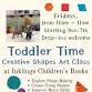 Toddler Time, Creative Shapes Art Class at Inkling... event in Waitsfield, VT