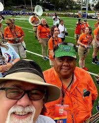 Show us your Pride (of the Sunshine)! Share a Game Day selfie 🧡💙🐊 Be  sure to tag us! @gatorbandalumni #gatorbandalumni