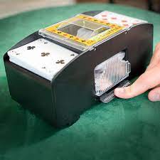 In this video you can see the process of making a steampunk style play card shuffling machine made only with copper and brass pieces.i hope. Card Shuffler The Casino Style Card Mixer Menkind