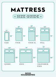 For comparison, a queen size bed is just as long as a twin xl but nearly doubled in width. Mattress Size Chart Bed Dimensions Guide 2021