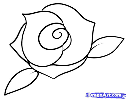 I have one more and final sketch style tutorial for you all today and it will be on how to draw a rose bud, step by step. Pin By Kimberly Thomas On Draw Roses Drawing Rose Drawing Simple Flower Drawing