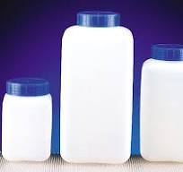 SKS Science Products - Natural HDPE Square Wide Mouth ...