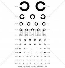 Vector Eye Test Chart Vector Photo Free Trial Bigstock