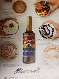 Torani Pumpkin Spice Drinks Pumpkin Pie Syrup Pumpkin Syrup