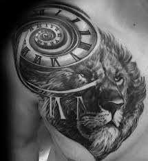 Black And White Eagle Chest Tattoo Top 101 Roman Numeral Tattoo Ideas 2020 Inspiration Guide Chest Tattoo Men Tattoos For Guys Lion Chest Tattoo