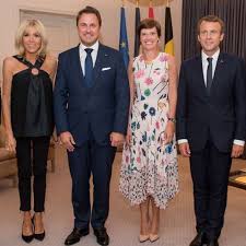 Brigitte macron meilleur atout d'emmanuel macron : Brigittemacron Emmanuelmacron Macron Fashion Saint Yves First Lady