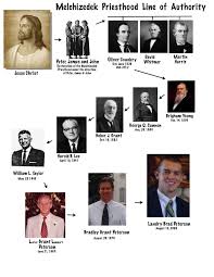 Lds Priesthood Line Of Authority Great Idea For A Fathers