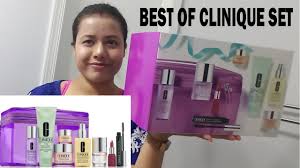 Shop our sale and save up to a 1/3rd on selected sets and more our sale stock sells fast so hurry! Clinique Best Gift Set Unboxing Review Clinique Gift Set 2018 Youtube