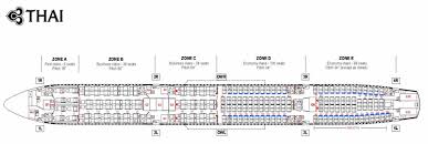 Thai Airways Airlines Aircraft Seatmaps Airline Seating