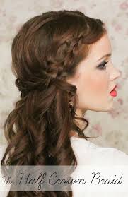 Holiday Hair Week The Half Crown Braid The Freckled Fox Wedding Hairstyles For Medium Hair Hair Styles Long Hair Styles