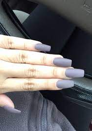 Long Square Matte Acrylic Nails Cute Nails Matte Acrylic Nails Gorgeous Nails