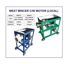 Mesin pemprosesan daging kami sesuai untuk katering atau perusahaan pemprosesan daging, restoran, kantin, pasar raya dll. Pengisar Daging Mm32 Mm42 Mm52