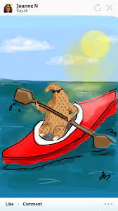 Kayaking Fun Turkey Drawing Drawings Disney Characters