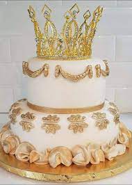 Great Gatbsy Gold Crown Cake Topper Prom Photo Prop Birthday Crown Glam Wedding Rhinestone Crystal Tiara Brida Gold Crown Cake Topper Crown Cake Queen Cakes