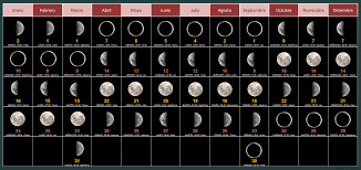 Lunar Calendar Moon Phase Calendar Moon Calendar Lunar Calendar