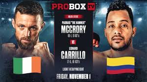CONTENDER SERIES: McCRORY VS CARRILLO