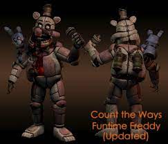 Count The Ways Funtime Freddy Updated Models By Me Fivenightsatfreddys Fnaf Wallpapers Dark Fantasy Art Fnaf Sister Location