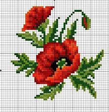 These patterns are all free to use, just click the image and you'll be redirected to where the pattern is. Printable Poppy Cross Stitch Pattern Free Novocom Top