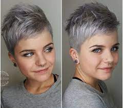 Pamelapaynehairart Short Hair Styles Short Grey Hair Silver Hair