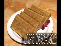 Tips resep sponge cake agar hasilnya sempurna lembut dan enak. Resep Kue Lapis Agar Agar Panggang Bisabo Channel