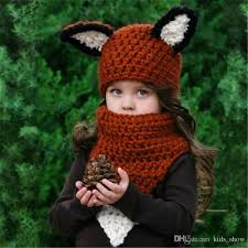 Capzonela.com is the leading online wholesale hats and accessories store, which carry top quality accessories. 2021 Baby Girls Boys Fox Knitting Caps Scarf Set Cartoon Kids Winter Fox Wool Cap Ins Children Knitted Fox Neckerchief Hat From Kids Show 7 51 Dhgate Com