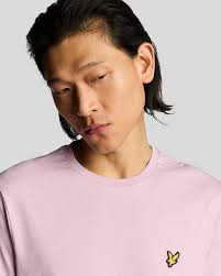 lyle & scott Cotton Crew Neck T-Shirt Pink Light Flash Sales
