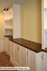 My Diy Built In Bookshelves Wall Is Finished Addicted 2 Decorating Living Room Built Ins Built In Bookcase Bookshelves Built In