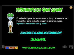 ¡fernanfloo ha sido secuestrado por el malvado pigsaw! Como Jugar Fernanfloo Saw Game Para Android Youtube