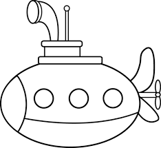 It's not difficult to organize an exciting lesson for boys, just buy pencils or paints and download or print submarine coloring pages for free directly from the site. Cute Submarine Coloring Page Free Clip Art Coloring Pages Coloring Pages For Boys Vbs Crafts