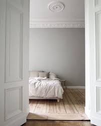 The purple hue, on the other hand, mainly appears on the bedding set covering the bed. 6 Gorgeous Light Blue Grey Paint Colors For Calm Interiors Hello Lovely