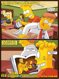 Prueba De Inteligencia spanish Los Simpsons Ver-Comics-Porno.com at xxx-cartoons.com  | Page 3