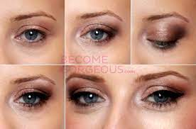 Starting from the kohl eyeliner that is blended to the petals and also the folds of the eyes using gray or brown eyeshadow. Romantic Makeup For Blue Eyes And Blonde Hair I Fashion Styles