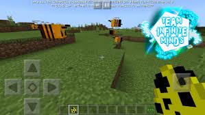 Please don't agitate the bees, as they have important work to do. Bee Addon Minecraft Pe Mods Addons