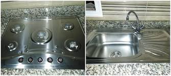 خلطة سائل الاواني والخل و البيكاربونات لتلميع البوتاغاز وحوض المطبخ Kitchen Kitchen Appliances Sink