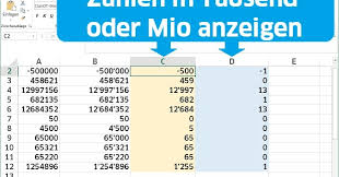 Es ist schon so, geburtstage und. Excel Zahlen In Tausend Oder Mio Anzeigen Onlinepc Ch