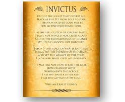 Invictus By William Ernest Henley Poem Strength Invictus Poem William Ernest Henley Poems