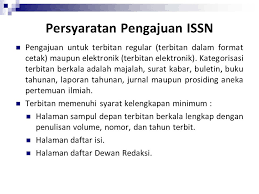Berikut bagian yang harus ada dalam surat permohonan dengan jenis apapun. Tinjauan Umum Prosedur Isbn Issn Di Indonesia Ppt Download
