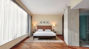 Laveno 012 white wood bedroom furniture set, includes king bed, dresser, mirror and 2 night stands. Book Hotel Rooms In Mumbai Hyatt Regency Mumbai