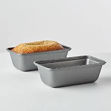 Bakeware Silicone Ceramic Glass Metal Crate And Barrel Mini Loaf Pan Mini Loaf Loaf Pan