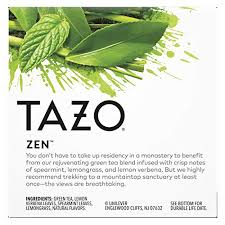 Tazo zen green tea k cups nutrition. Tazo K Cup Pods For An Invigorating Cup Of Green Tea Zen Tea Helps You Feel Focused And Zen 10 Count Pack Of 6 Packaging May Vary Pricepulse