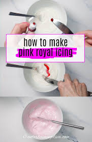 The exact shade isn't really important. How To Make Light Pink Dark Pink Hot Pink And Mauve Pink Royal Icing Entertaining Diva Recipes From House To Home