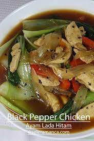Kumpulan Resep Mancanegara Ayam Lada Hitam Rezept