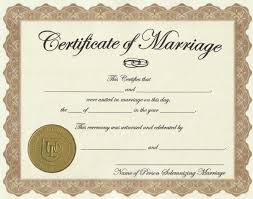 Image Of Marriage License Marriage License Marriage Certificate Wedding Certificate Marriage License