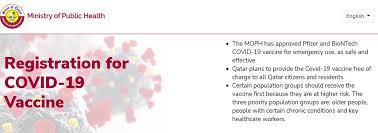 The vaccine received must be approved by the ministry of public. Uk In Qatar Pa Twitter Have You Registered For Your Covid Vaccine The Following Link Explains How You Can Register For Your Vaccine Appointment Even If You Do Not Fall Within