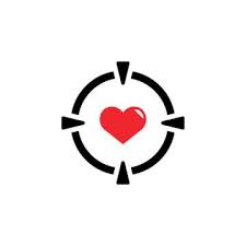 Target Love Icon Design Template Vector Isolated Love Icons Target Icons Template Icons Png And Vector With Transparent Background For Free Download Icon Design Design Template Icon