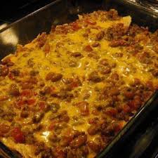 Easy Taco Casserole Recipe Recipe Easy Mexican Casserole Mexican Casserole Recipes